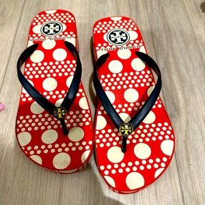 Tory Burch platform flip flop sandals